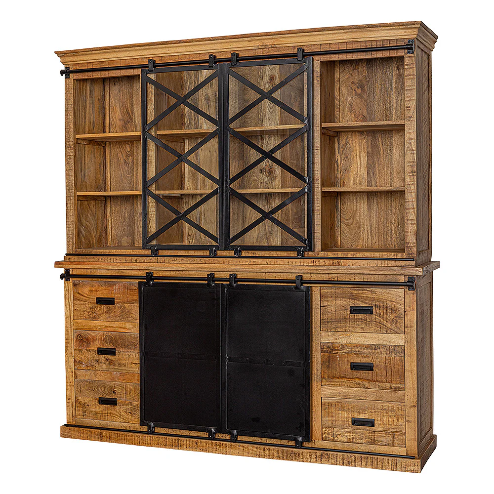 Mangohouten Buffetkast Milan 200 cm X - Image 3