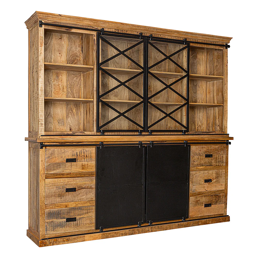 Mangohouten Buffetkast Milan 240 cm X - Image 3