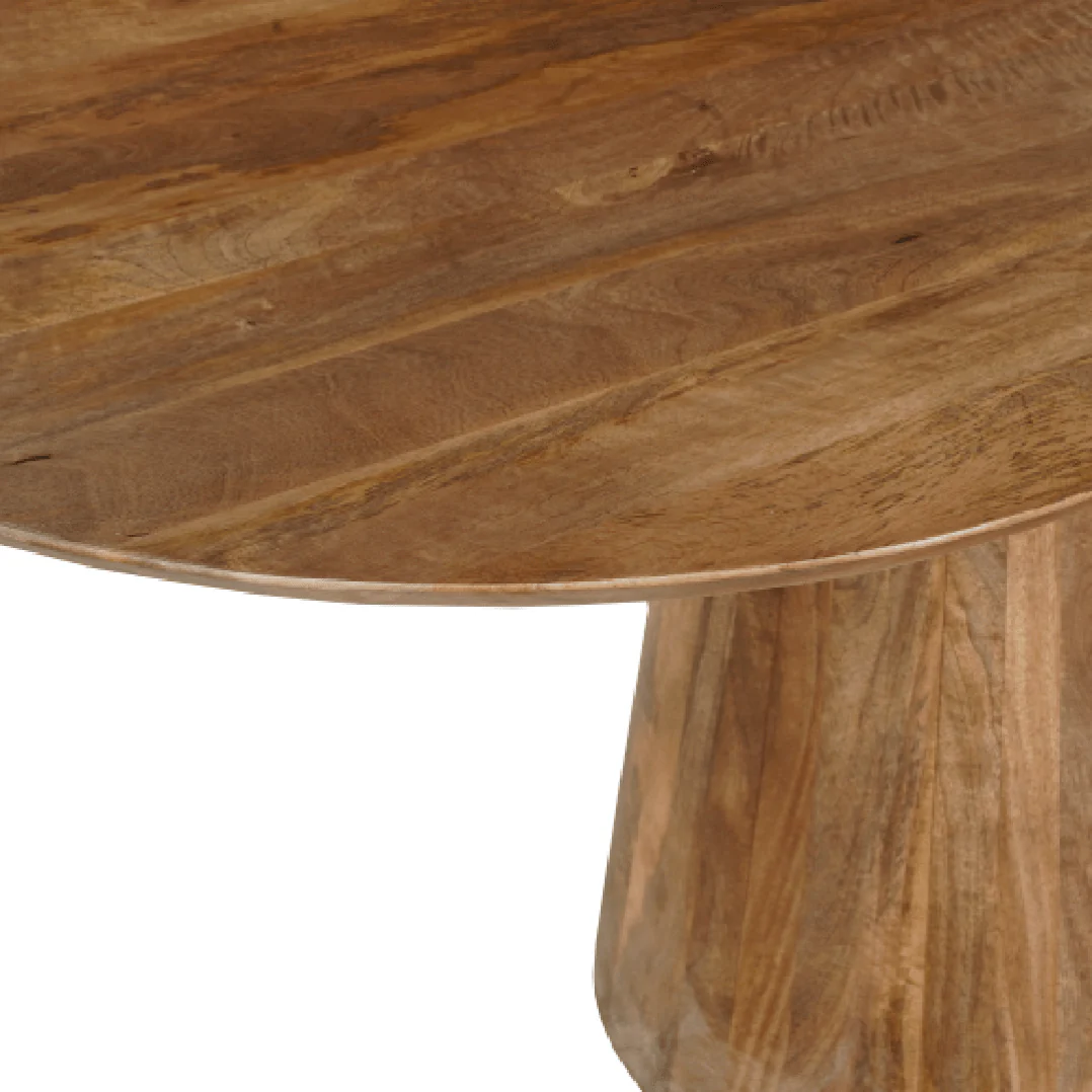 Mangohouten Eettafel Mick capsule 210×100 cm - Image 3