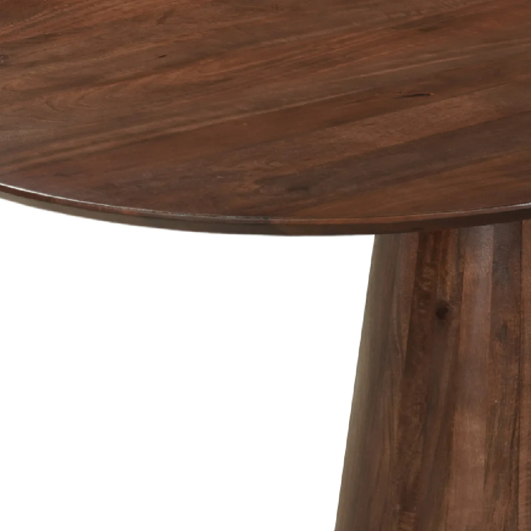 Mangohouten Eettafel Mick capsule bruin 210×100 cm - Image 3