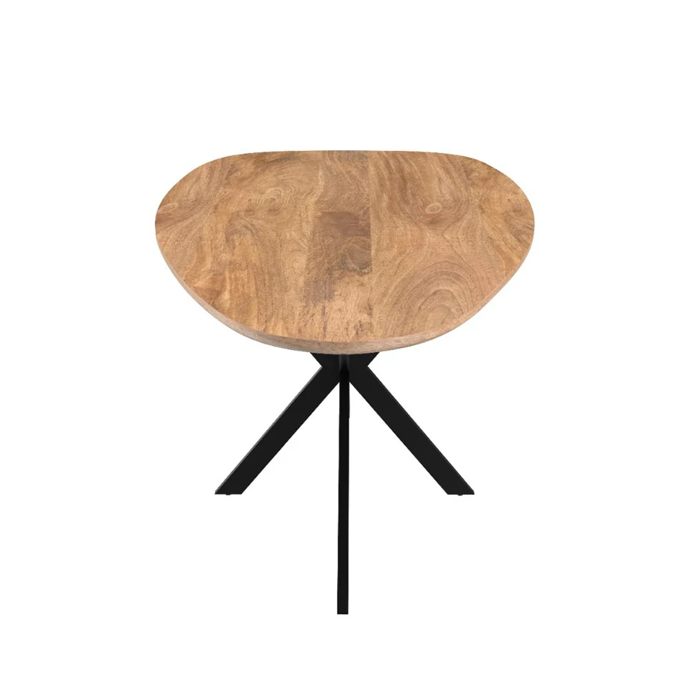 Mangohouten Eettafel Organisch Branwen 210x100 cm - Image 5