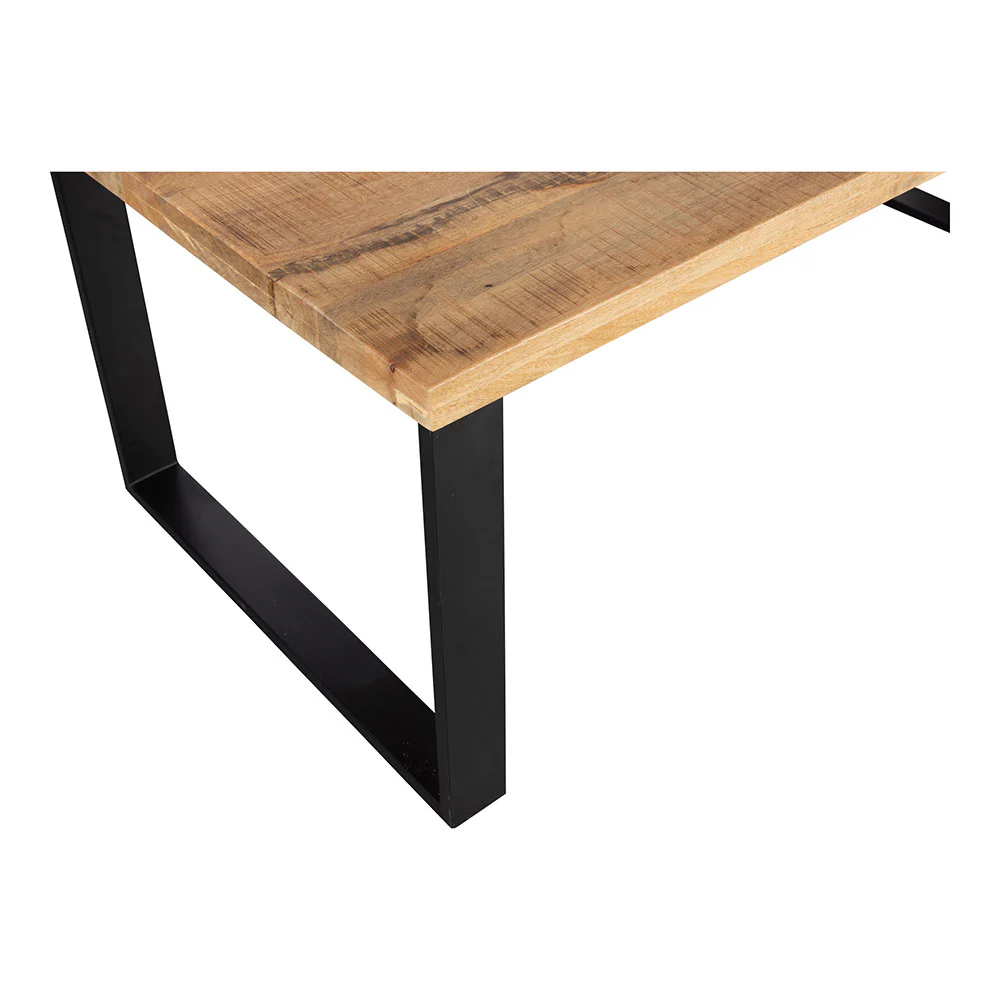 Mangohouten Eettafel Rechthoek Roy 280x120 cm (6cm) - Image 4