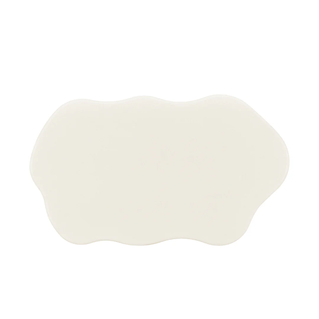 Salontafel Organisch Maya Microcement Cilinderpoot 120 cm Beige - Image 6